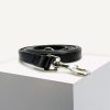 D&S Black Vegan Leather Dog Lead