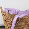 D&S Lilac Vegan Leather Dog Lead - Image 3