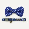 Dan & Sam Navy Dream Cat Collar & Bowtie