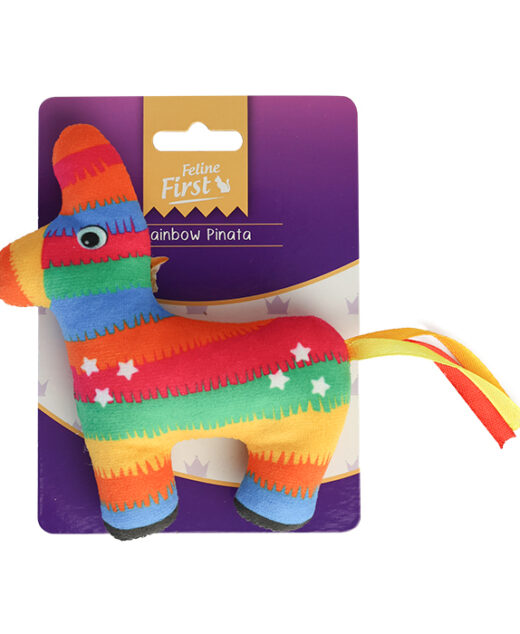 Feline First Rainbow Pinata
