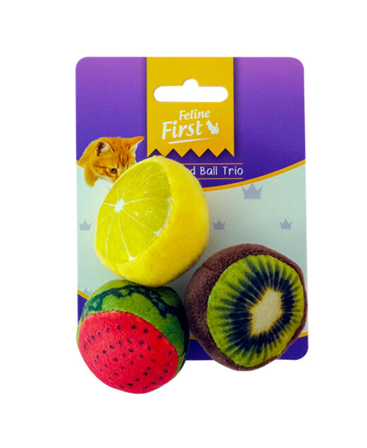 Feline First Fruit Salad Ball Trio (6)