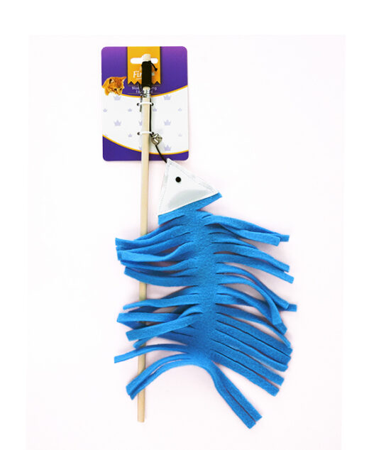 Feline First Blue Swimming Fish Wand (6)