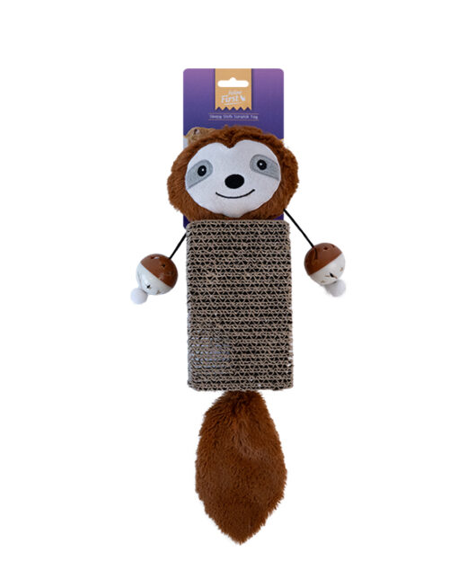 Feline First Sleepy Sloth Scratch Cat Toy (6)
