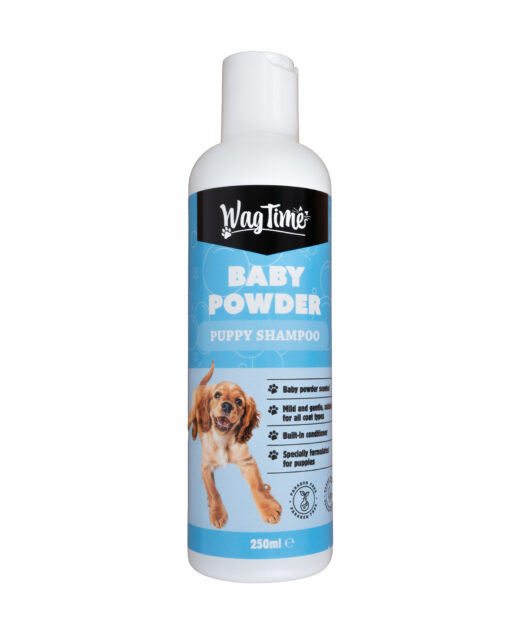 WagTime Baby Powder Puppy Shampoo 250ml (6)