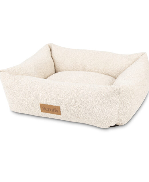 Scruffs Boucle Box Bed 60cm - Ivory