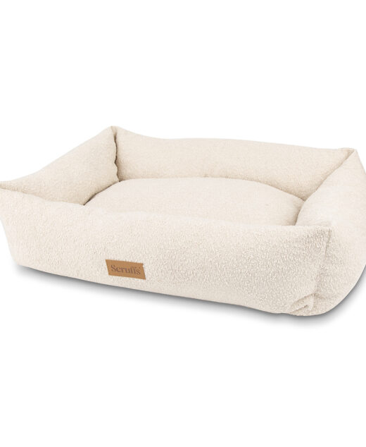 Scruffs Boucle Box Bed 90cm - Ivory